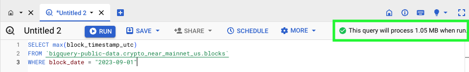 BQ Query Costs Query Costs